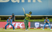 Captain JP Duminy of the Proteas during the 2nd KFC T20 International match between South Africa and India at SuperSport Park on February 21, 2018 in Pretoria, South Africa. 