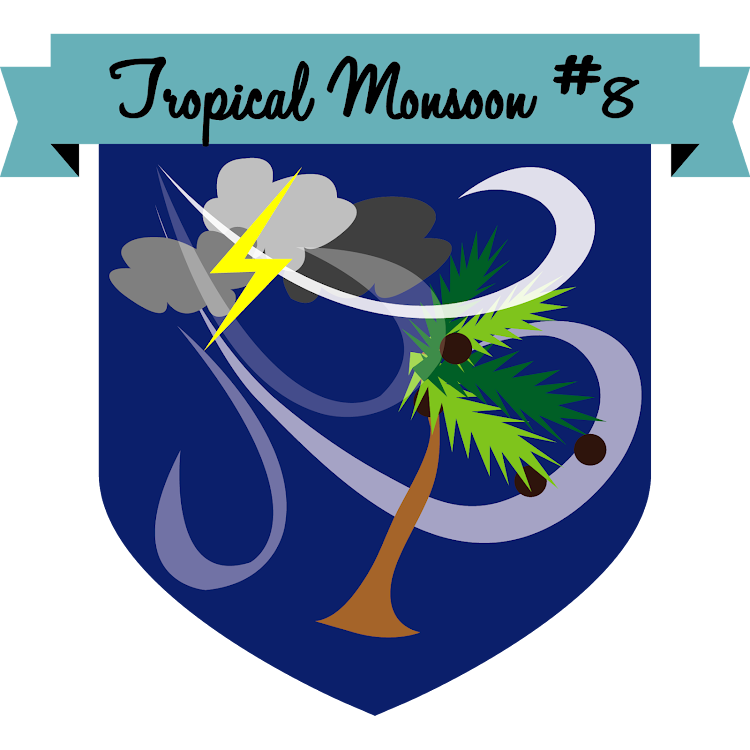 Logo of Button Tropical Monsoon #8