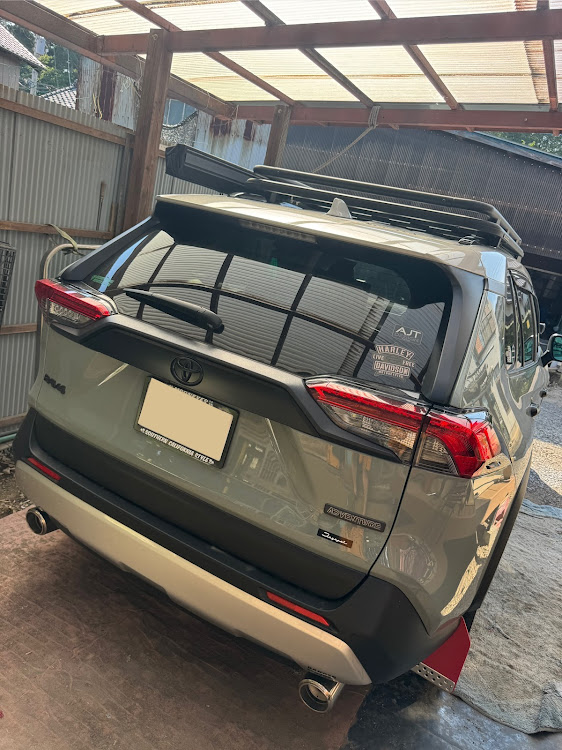 RAV4の塗装DIY・rav4アドベンチャー・RAV4に関するカスタム事例の投稿画像4枚目