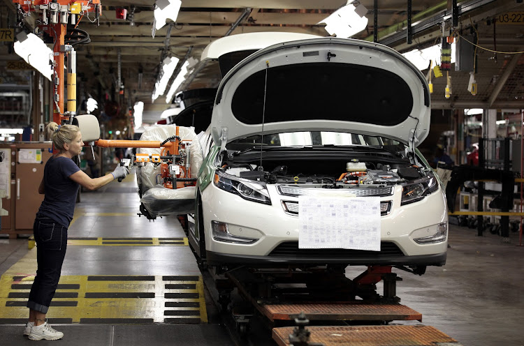 The steady recovery in vehicle sales reinforced other signs that the US economy is absorbing the shock from the rapid rise in interest rates. Picture: REUTERS