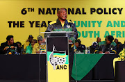 ANC President Cyril Ramaphosa.