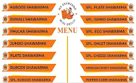 Mr Shawarma Miss Grill menu 2