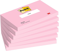 Notatblokk POST-IT 76X127 rosa(6) (Org.nr.7100259212)