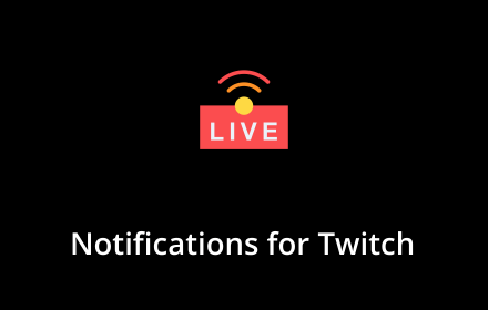 Notifications for Twitch small promo image