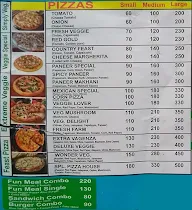 Pizza House menu 1