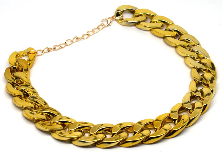 Title 11, Collier pour Chien Doré avec Fermoir Chaîne, po...