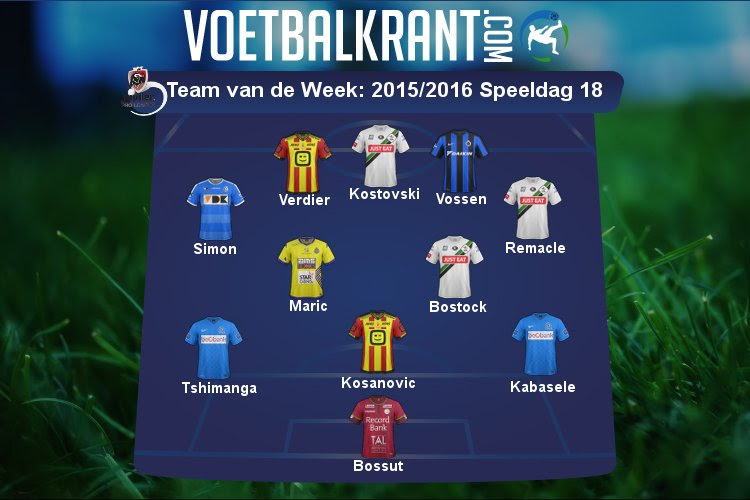 Dit is ons team van de week!