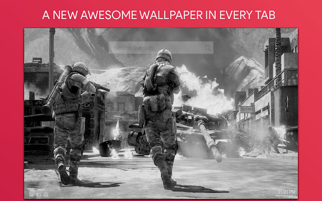 Battlefield Wallpaper HD Custom New Tab