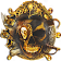 Gold Pirate Skull Theme icon