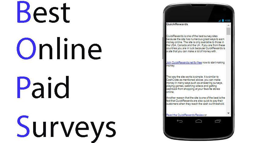 Best Paid Survey List - Android Apps on Google Play