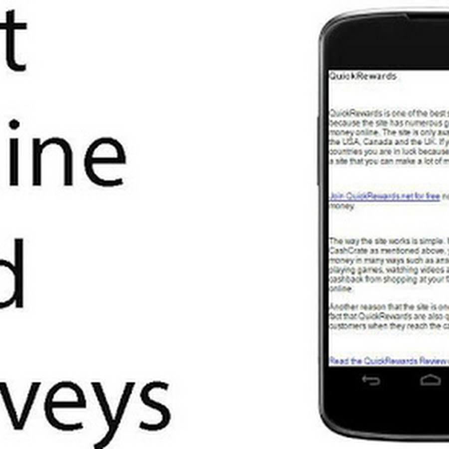 Paid Online Surveys Google