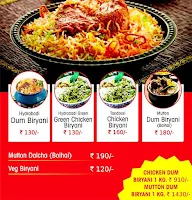 Garva Biryani menu 1