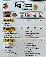 La Pinic Pizza menu 1