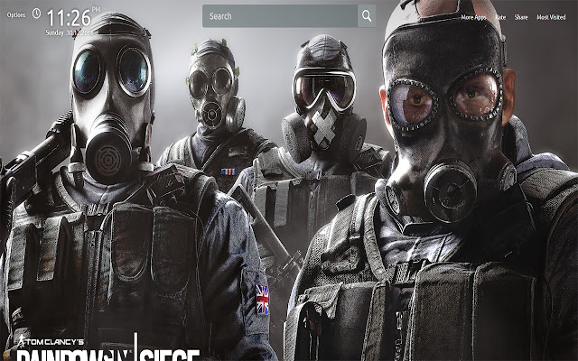 Rainbow Six Siege Wallpapers Theme New Tab