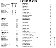 Chinese Corner menu 2