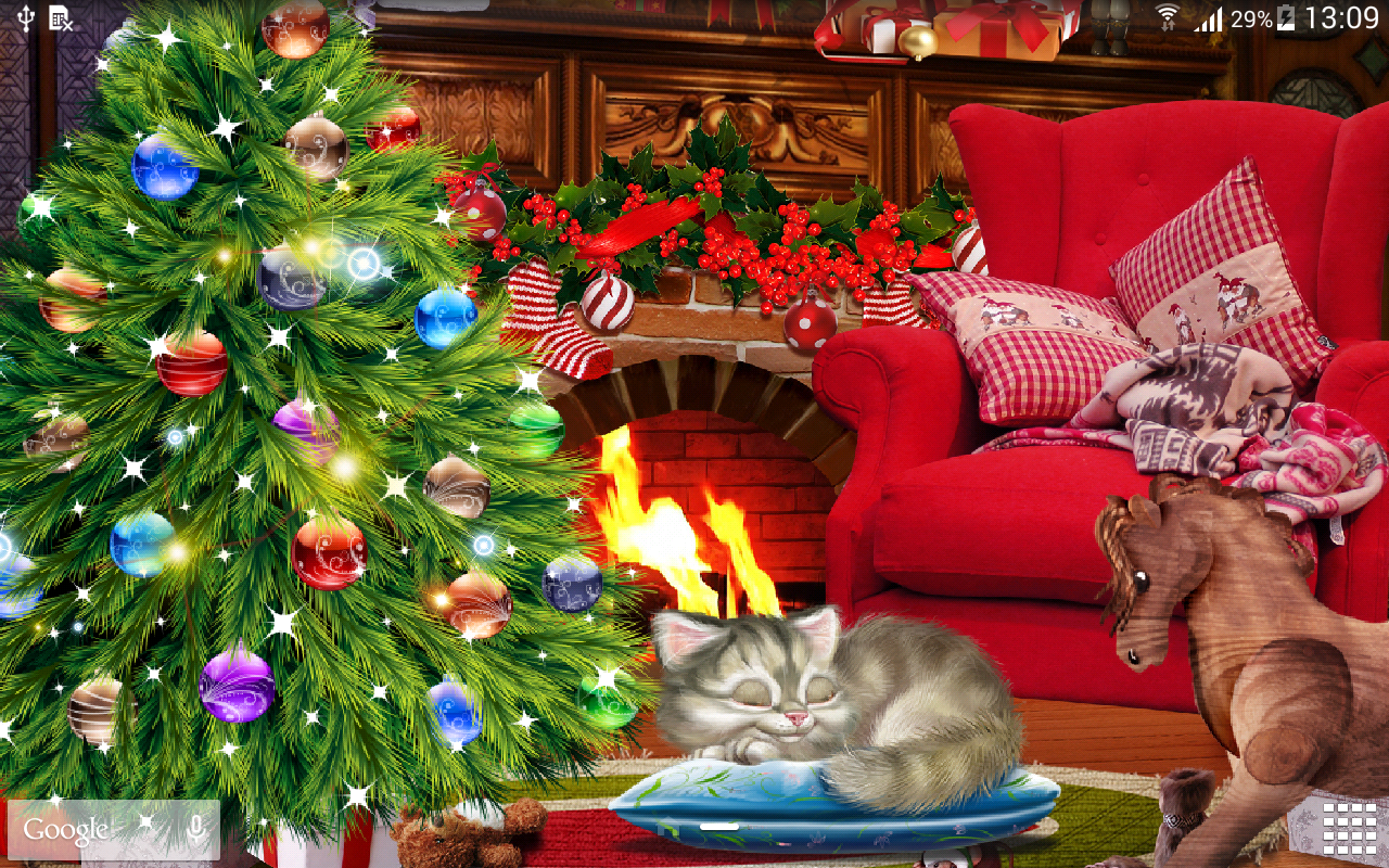 Christmas Eve Live Wallpaper Android Apps On Google Play