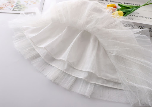 Title 16, Embroidered dance foreign trade net yarn skirt....