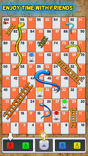 Screenshot Snakes and Ladders