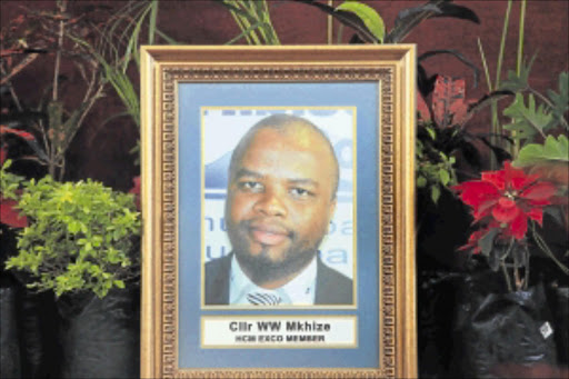 LOSS: ANC councillor Wandile Mkhize