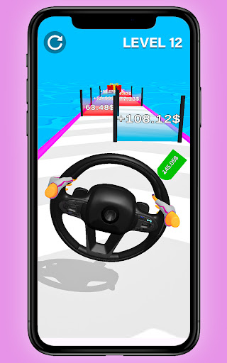 Screenshot Steering Evolve! Wheel Rush 3D