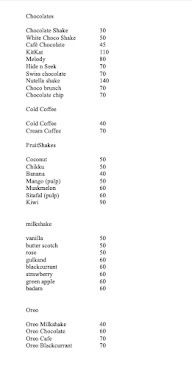 Asha JCFC menu 5