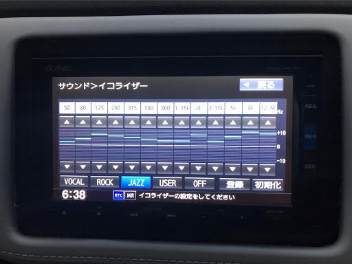 ヴェゼル Ru1のスピーカー イコライザー 設定 Gathersに関するカスタム メンテナンスの投稿画像 車のカスタム情報はcartune