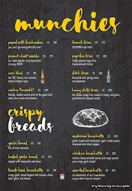 The Beer Cafe menu 1