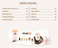 Chai Days menu 1