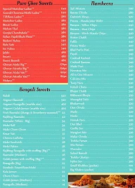 Brijwasi Sweets Original Since 1946 menu 3