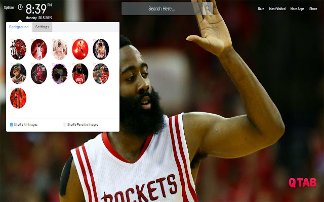 James Harden Wallpapers HD Theme