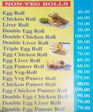 Kusum Rolls And Chinese menu 1