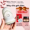 Máy Mài Gót Chân Abby House, Chà Gót Chân Tẩy Da Chết 2 Chế Độ Và 3 Đầu Chà - Tặng Kem Thoa Gót Chân Nứt Nẻ