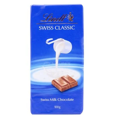 Lindt Swiss Classic Milk Sf - 1 pc