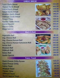 Harish Sandwich menu 4