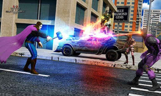 How to install Superhero Hammer Man & Incredible Green Monster 1.0 unlimited apk for android