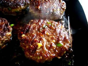 ~ Juicy Asian Burger ~ So Good!