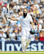 SALUTE THE SKIPPER: Hashim Amla  is the first non-white player to captain the Test side in a full-time capacity.