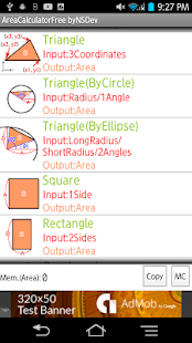 AreaCalculatorFree byNSDev - náhled