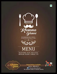 Khamma  Ghanni menu 8