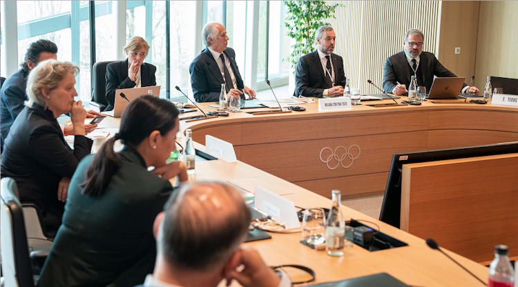 The International Olympic Committee Executive Board meeting in Lausanne, Switzerland on March 29