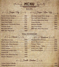 Ambali Gampa Restaurant menu 3