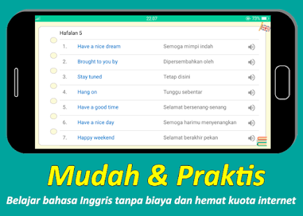 Hafalan Bahasa Inggris Screenshot