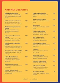 Khichdi Central menu 3