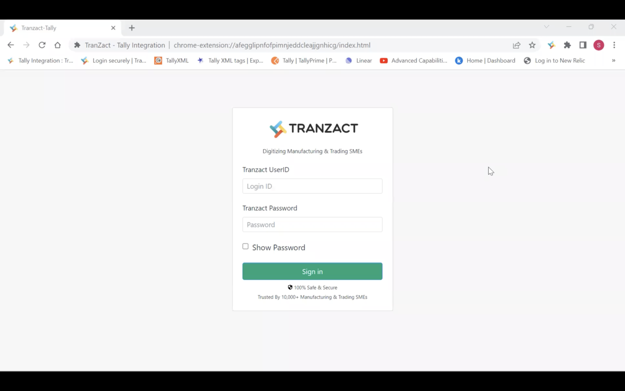 TranZact - Tally Integration Preview image 0