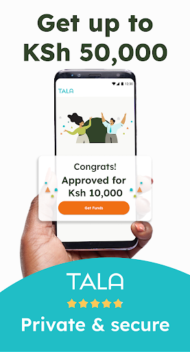 Tala: Borrow up to KSh 50,000