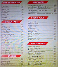 Sri Janani Food Court menu 1
