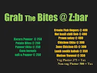 Z Bar menu 3
