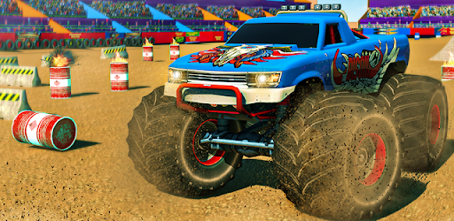 Monster Truck Stunt Race Games