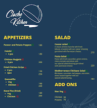 Cloche Kitchen menu 2