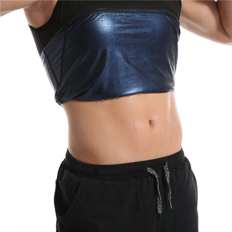 Men's and Women's Corset Violent Sweat Suit Belly Fitness Vest Waist Trainer Fat Burning Body Shaping Workout